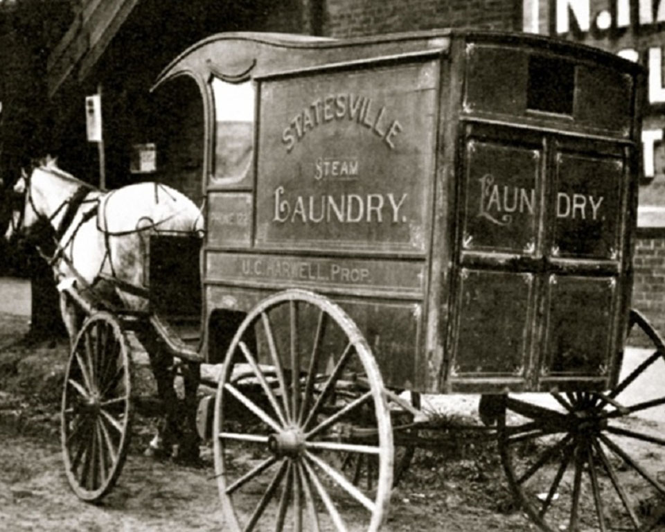 Vintage Laundry Cart Vintage Laundry Cart